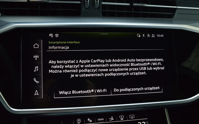 Audi A7 cena 259900 przebieg: 28318, rok produkcji 2023 z Kępno małe 781